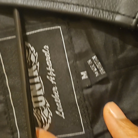 Leather Biker Vest - Picture 4 of 12